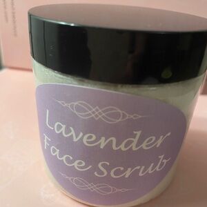 🛍 Lavender Face Scrub 🤗❤️⭐️🛍 NOW 6 oz huge!!